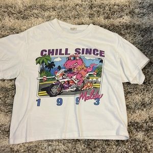 brandy melville cropped t-shirt